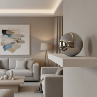 3298 8"D Polished Sphere