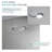 Transolid 36-in x 36-in Cast Solid Surface Shower Base with Concealed Center Drain-102445005