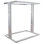 "Alta System" Satin Chrome Island Multi-Merchandiser - Frame Only