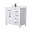 Ensemble de meuble-lavabo simple 36 po avec plateau en marbre Beckett-61870894-61870897-61870893