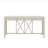 60'' Acacia Veneer Console Table With 4 Drawers, X-Design Entryway Table With Open Bottom Storage, Solid Acacia Legs-934939725