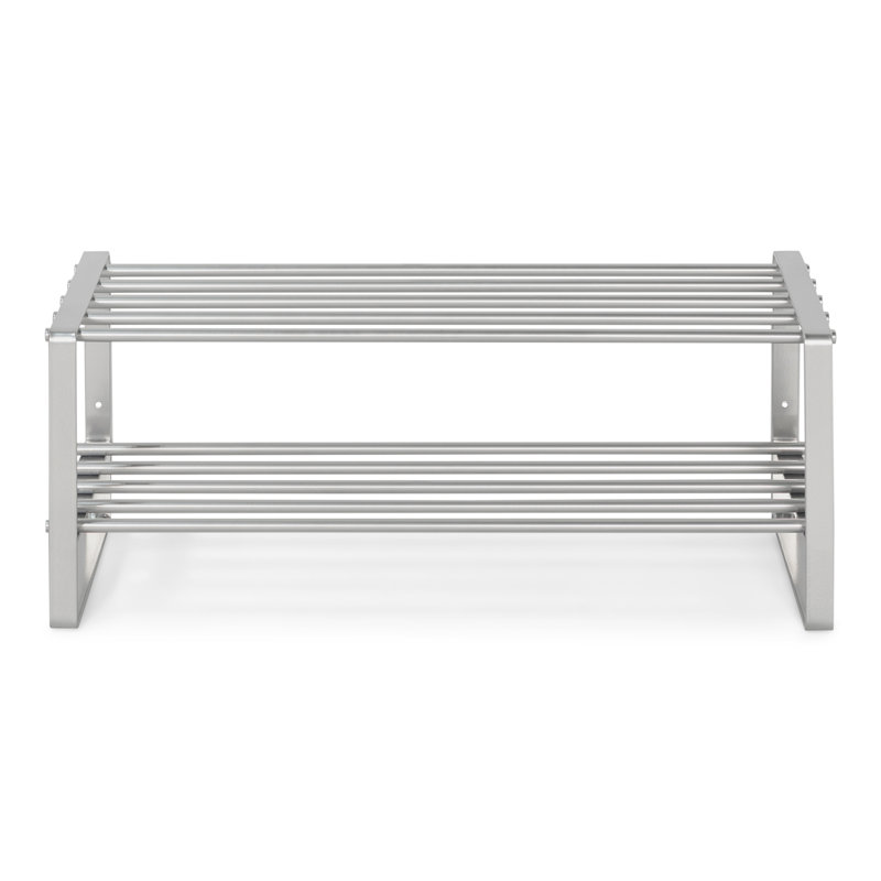 8 Pair Shoe Rack, Nickle