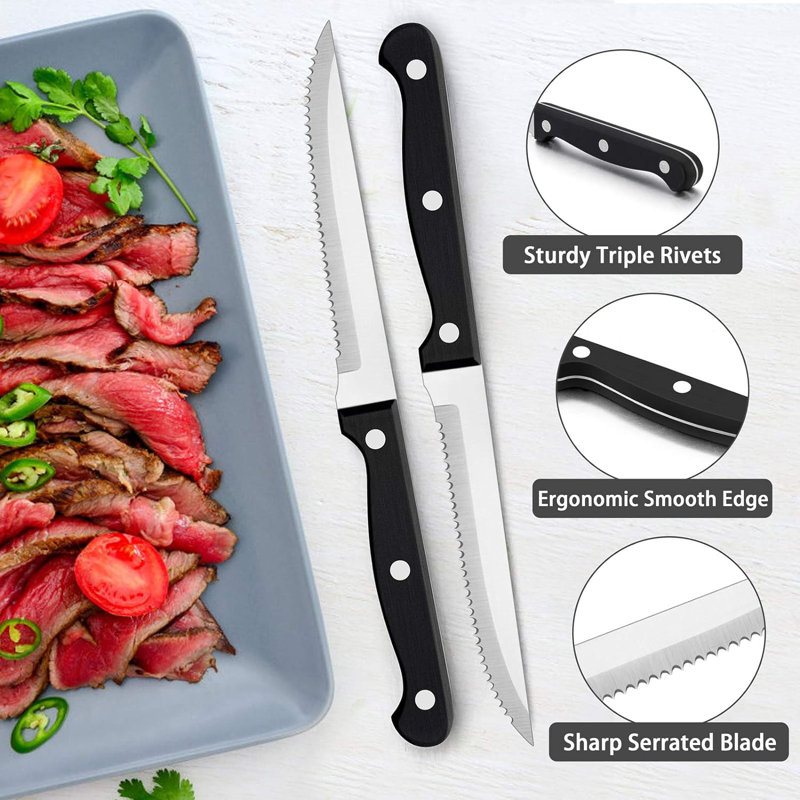 Latitude Run® Maxeen Stainless Steel Flatware Set - Service for 10