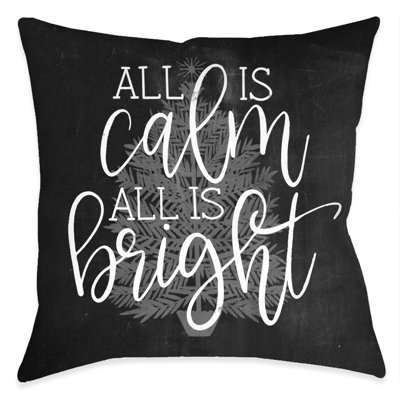 Coussin intérieur All Is Calm And Bright