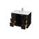 Hayes 42'' Single Bathroom Vanity with Engineered Marble Top