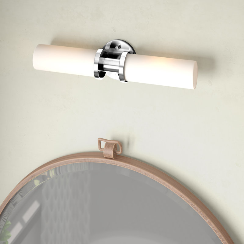 Sellner 2 - Light Dimmable Bath Bar, Polished Chrome
