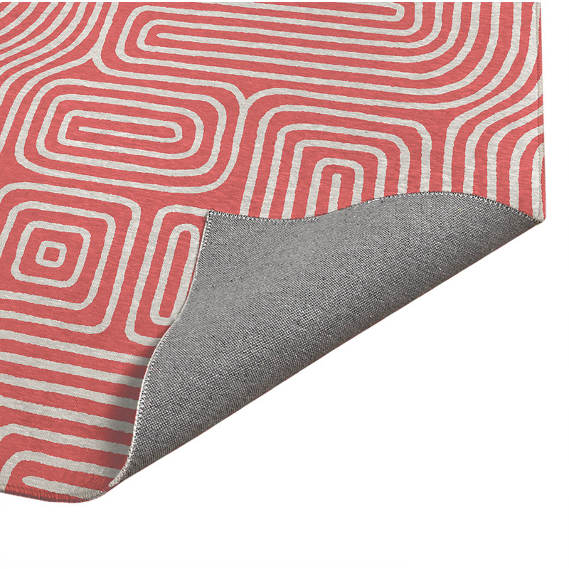 Timeless Walk Indoor Doormat, Dusty Rose, 48" W x 72" L