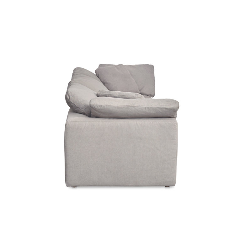 Clay MODULAR SOFA PERFORMANCE FABRIC LIGHT GREY, Light Gray