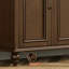 Banc de rangement pour chaussures en bois massif noyer clair-1246700317