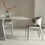 Ensembles de table à manger rectangulaires modernes et luxueux.-102715707