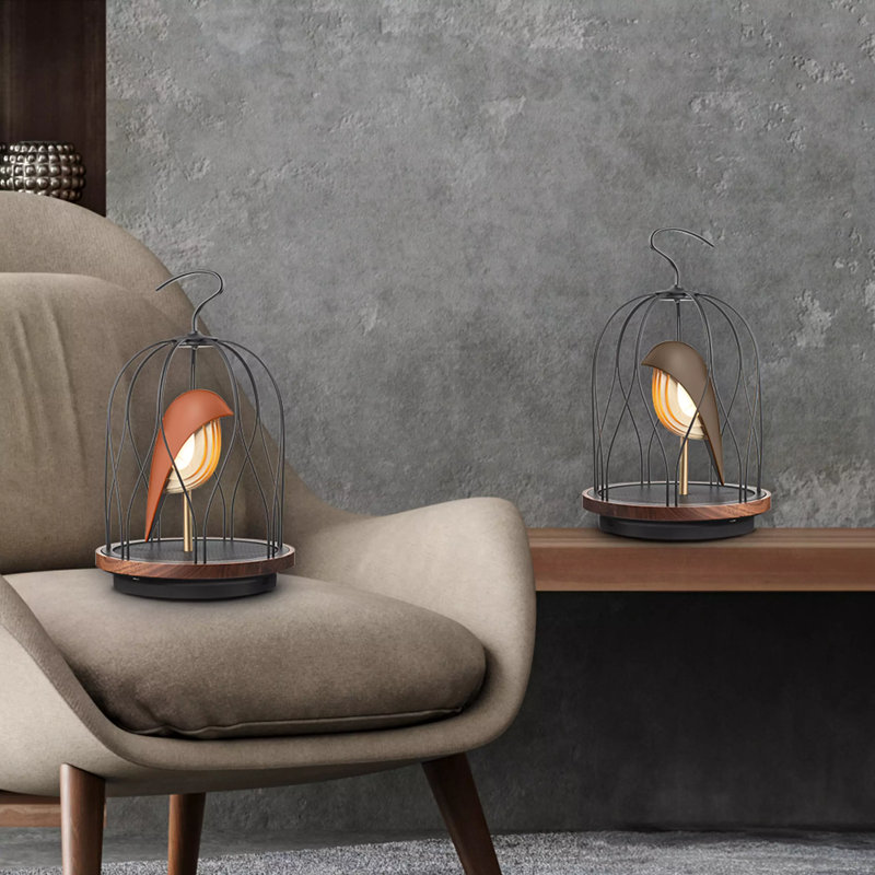 Haut-parleur Bluetooth + lumière orange papaye Jingoo, Papaye orange / noir