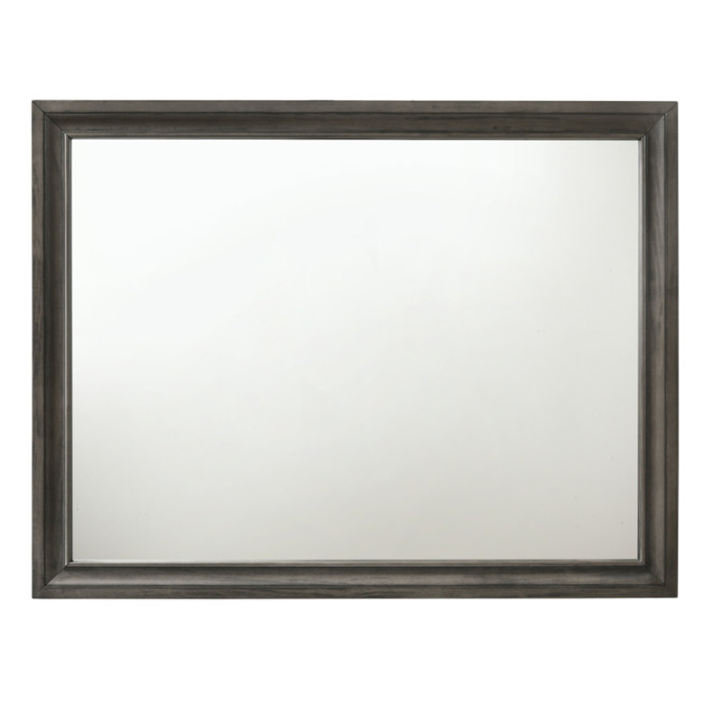 Naima Gray Finish Mirror
