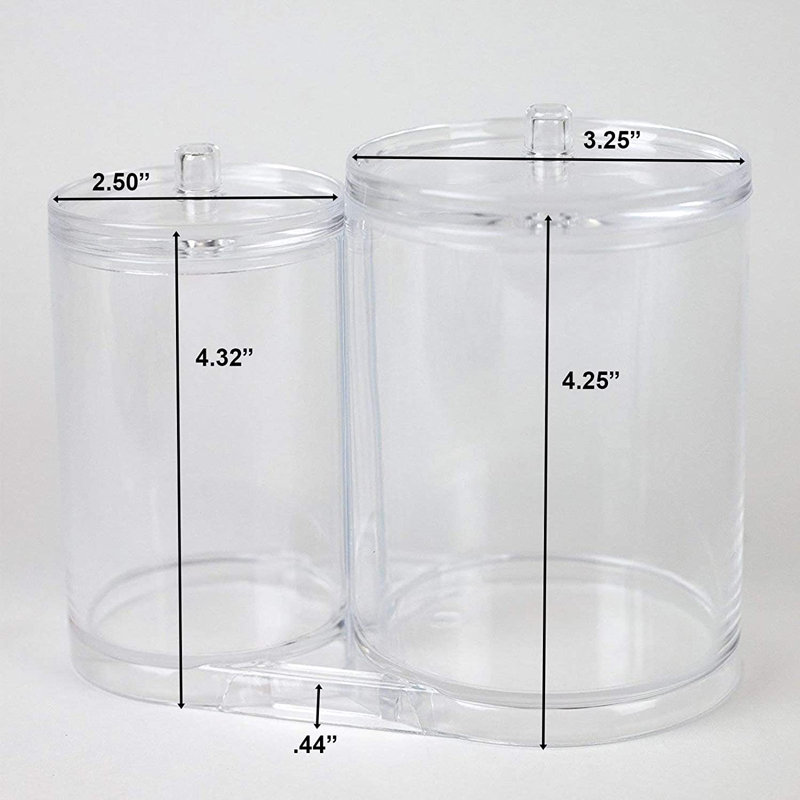 Organisateur de maquillage en acrylique Messerly