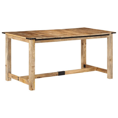 Ortraud Solid Wood Dining Table