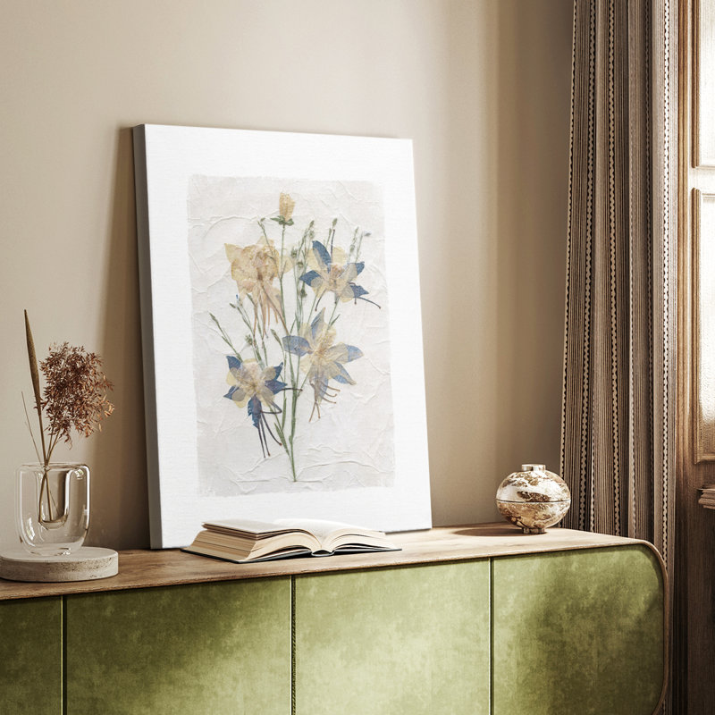 Découpage floral IV - galerie Cavas sur mesure, H 60 po x l 40 po