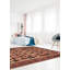 Tapis brun clair Isolde 6 pi 3 po x 9 pi 6 po