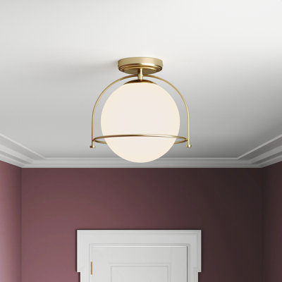 Linnea Glass Flush Mount