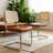 Faux Lather Rattan Cantilever Chairs With Chrome Legs(Set of 2)-445164752