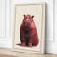 Gentle Hippo Boho - Wrapped Canvas-1892160736-1892160742