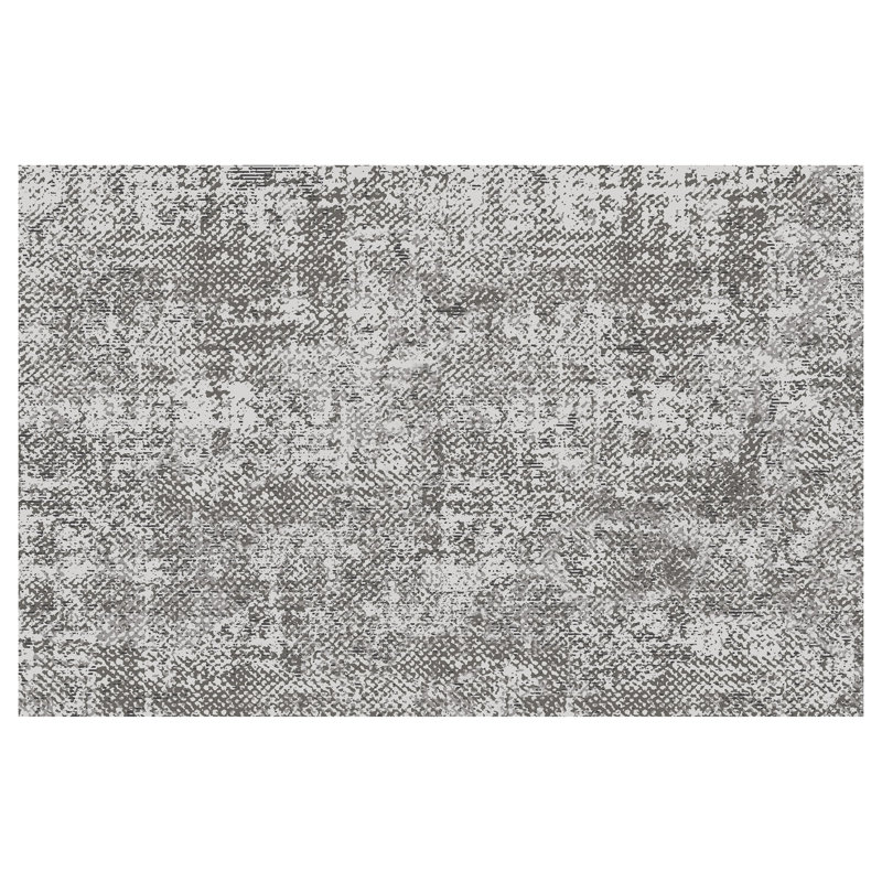 Un-Rug in Distress Low Profile Kitchen Mat by Matterly, Rectangle 2' x 3'