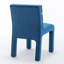 Chaise d'appoint rembourrée en velours Cowger-1219984007