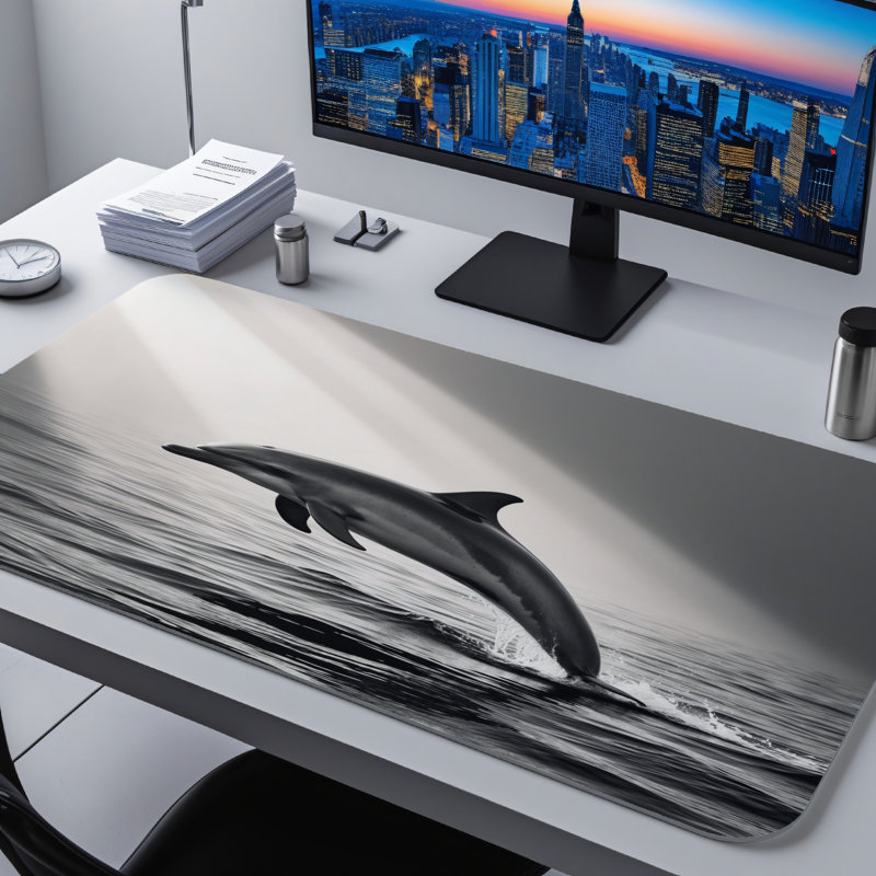 Polyester Desk Pad, 23.6x13.8