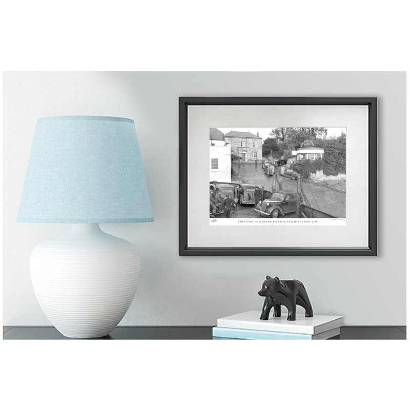 Chepstow, Disembarking From Beachley Ferry 1950 - Single Picture Frame Print, 60cm H x 80cm W x 2.3cm D