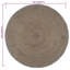 Denelle Round Hand Woven Area Rug-483689010