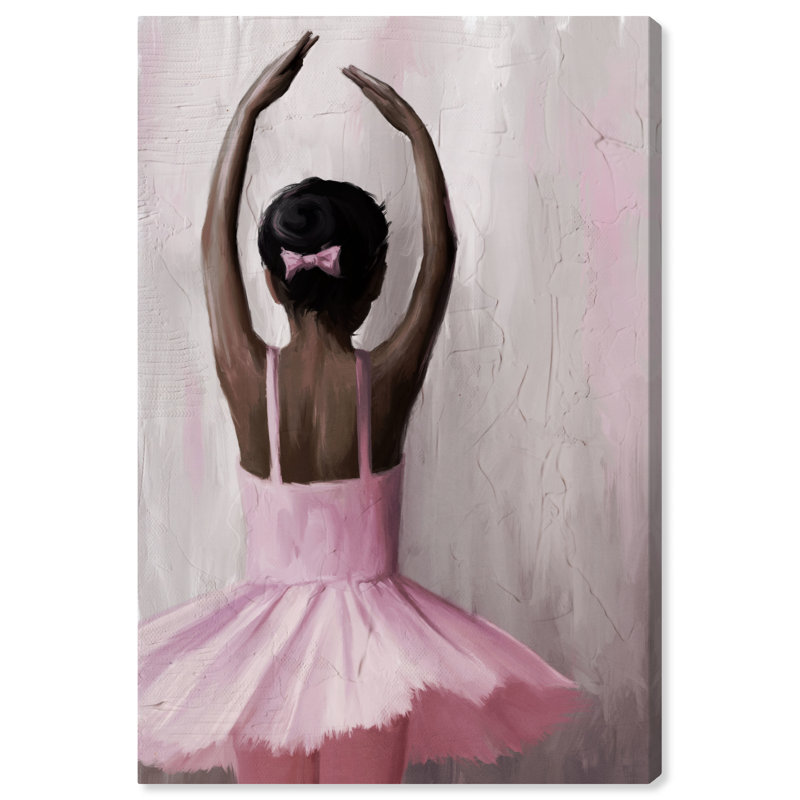 Apprendre le ballet - Impression sur toile, Toile tendue, H 15 po x l 10 po