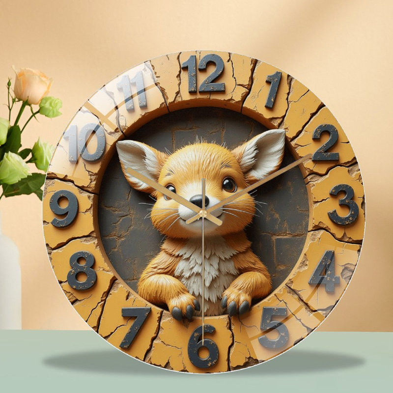 Horloge murale 12 po