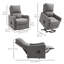 Fauteuil inclinable électrique avec télécommande
