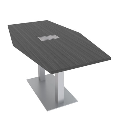 Hexagon Shaped Conference Table With Power And Data