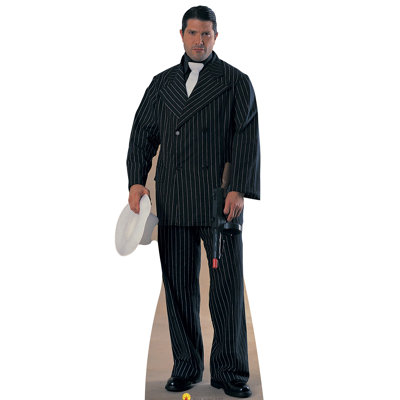 Gangster Cardboard Standup