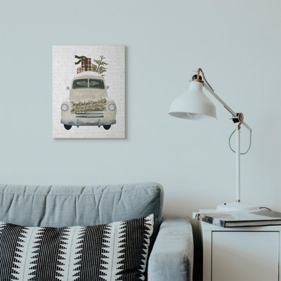 «Merry Christmas Snow Covered Truck», impression