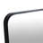 Bathroom Mirror with Black Aluminum Frame