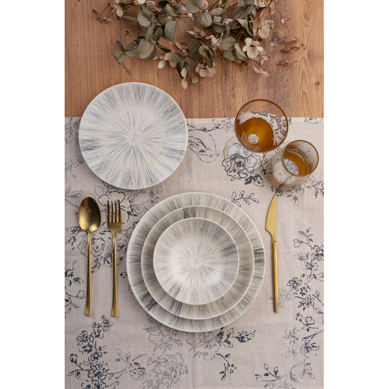 Stacia Piece Dinnerware Set - Service for 6