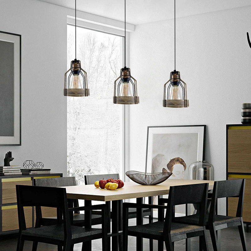 Antashia 1 - Light Brushed Copper Pendant