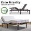 Lit réglable sans gravité avec matelas en mousse à mémoire de forme de 8 po, télécommande sans fil-1229351138