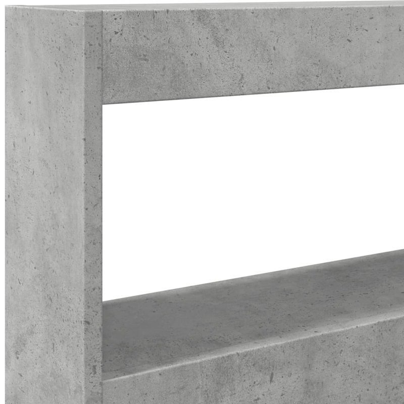 Cedria Headboard, Concrete Grey, Small Double - 120 x 190 cm