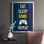 Gamer At Play V - reproduction de cadre photo-87967173-87967171