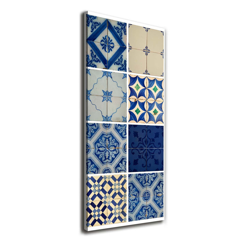 Portuguese Tiles - Wrapped Canvas Print