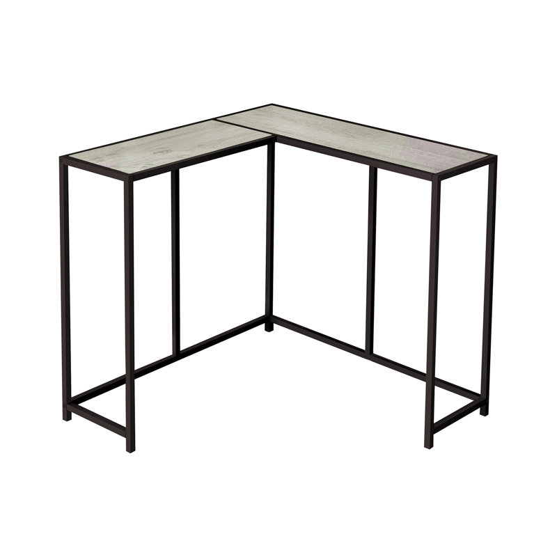 Accent Table, Console, Entryway, Narrow, Corner, Living Room, Bedroom, Gray