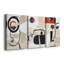 «Face of A Century I», toile tendue sur mesure - 3 pièces-96227716
