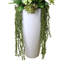 Orchid Arrangement with Cactus in Fiberstone Planter-292671248