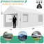 Auvent pour voiture 12 x 20 pi avec fenêtres de ventilation enroulables-104346119