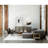 Sideboard, Solid Wood Frame, Vegan Leather, Grey
