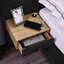 Très grand lit plateforme tapissier hydraulique en velours avec 2 tablettes, 2 lampes de lecture et un port USB-848562435