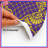Purple Baroque Quilted Thin Bedspread-133503257
