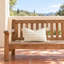 Lombaire texturé beige avec pampilles