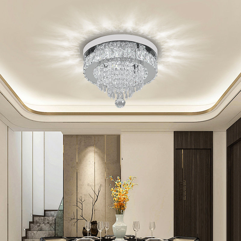 1-Light Round 30cm flush mount